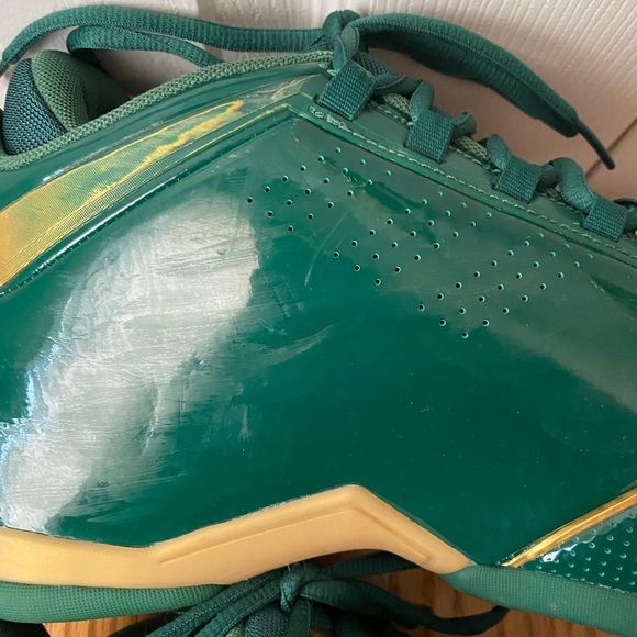 adidas TMAC 2 Restomod Evo SVSM Green/Gold Basketball Shoe SZ 11 - Picture 9 of 13